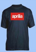 Aprilia T-shirt, finns i 12 storlekar, 2 färger