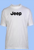 Jeep T-shirt, finns i 12 storlekar, 2 färger