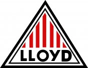 Lloyd dekal, finns i 1 storlek
