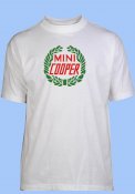 Mini Cooper T-shirt, finns i 12 storlekar, 2 färger