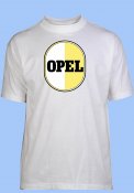 Opel T-shirt, finns i 12 storlekar