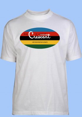 Crescent T-shirt, finns i 12 storlekar, 2 färger