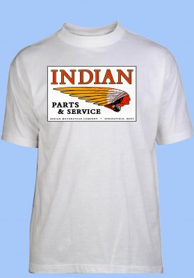 Indian T-shirt, finns i 12 storlekar, 2 färger