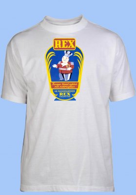 Rex T-shirt, finns i 12 storlekar, 2 färger