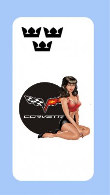 Corvette Skattemärke