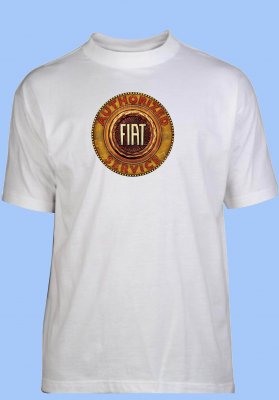 Fiat T-shirt, finns i 12 storlekar