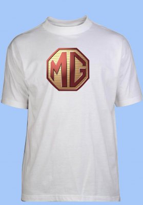 MG T-shirt, finns i 12 storlekar, 2 färger