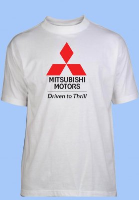 Mitsubishi T-shirt, finns i 12 storlekar, 2 färger