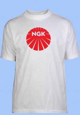 NGK T-shirt, finns i 12 storlekar