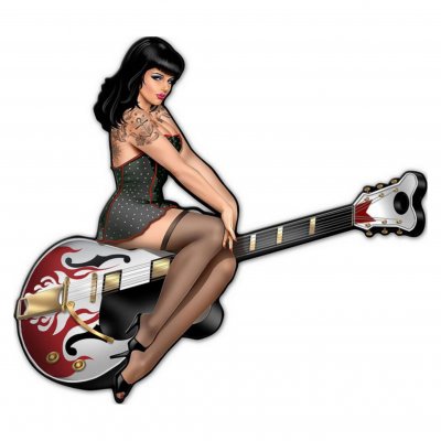 pinuppa gitar